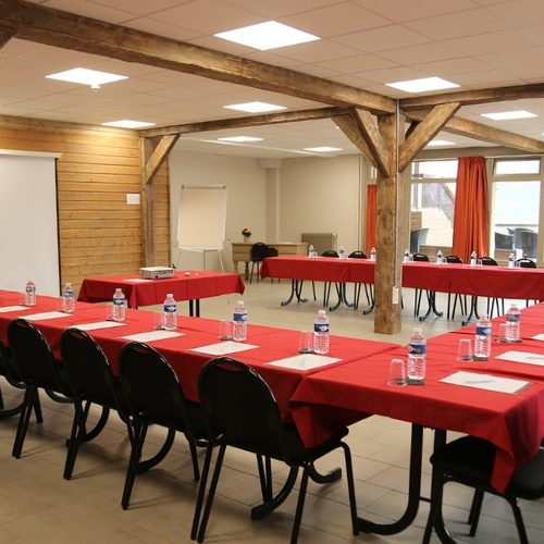 Séminaire à Annecy, Neaclub, installation d'une salle