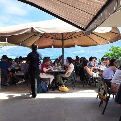 Séminaire à Annecy, terrasse Neaclub, Les Balcons du lac d'Annecy